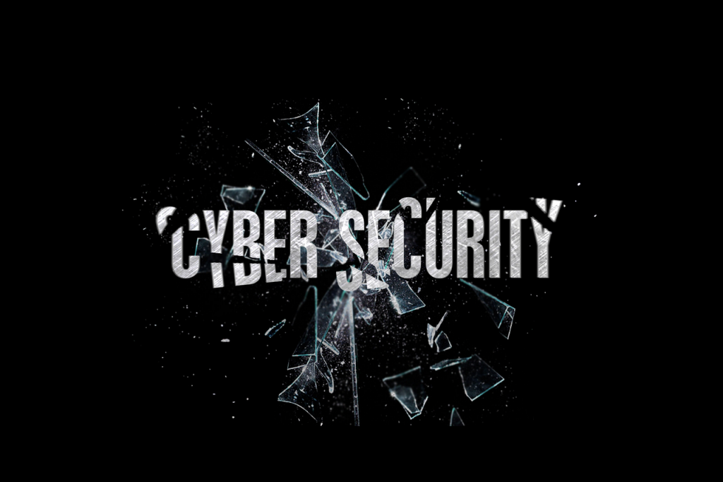 cybersecurity word art