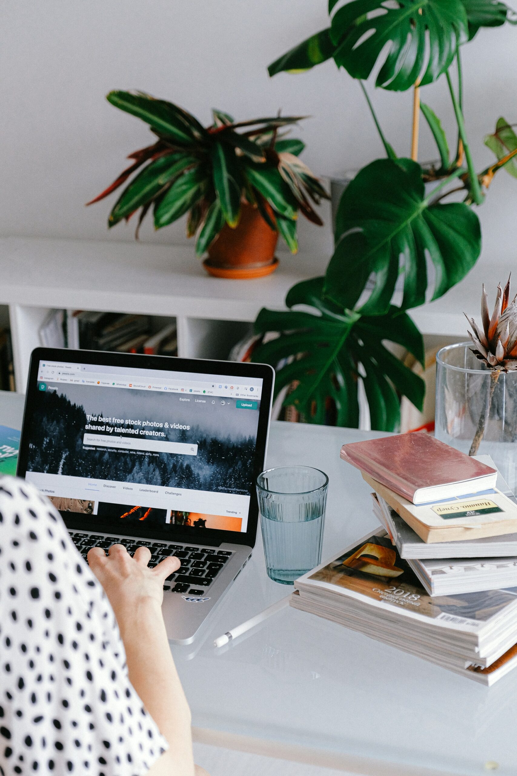 computer work at a home-based business