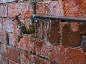 Frozen pipes cause water leaks