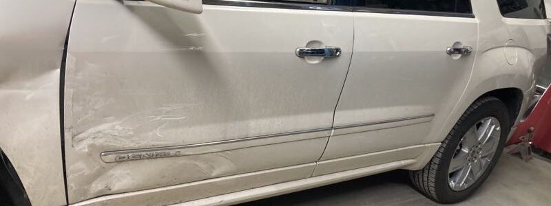a low-impact car crash resulted in expensive repairs