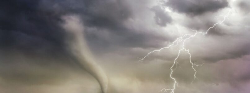Stay calm and act quickly to stay safe if you are caught on the road during a tornado