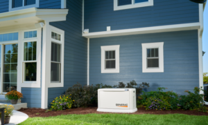 A standby generator automatically kicks on when the power goes out, preventing catastrophic damage from a loss of power.