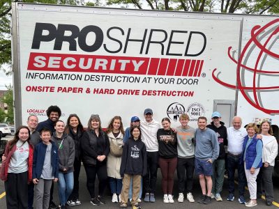 Bradish staff and their family members enjoyed participating in the Bradish Document Shredding Event 2025.